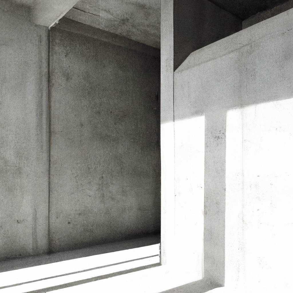 Studio photo minimaliste à Port Louis, lumière naturelle douce, textures béton, disposition épurée